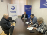 Александр Денежкин провел прием жителей по личным вопросам